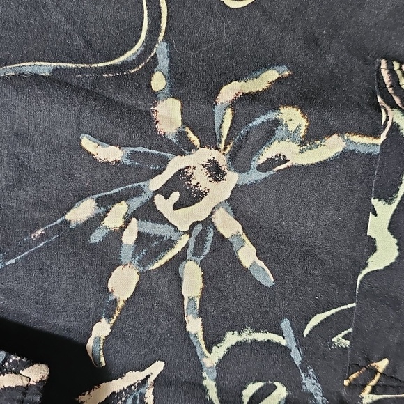 Roark Tropakill Navy Floral Short Sleeve‎ Shirt Large New - Picture 4 of 7